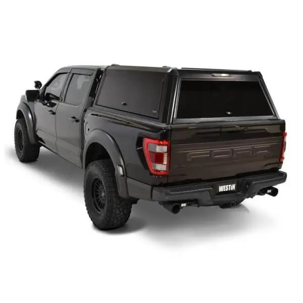 Westin EXP Truck Cap COMPLETE KIT A + BS (21-25 Ford F-150/Lightning/Raptor CC 5.5ft. Bed) - Black thumbnail 6