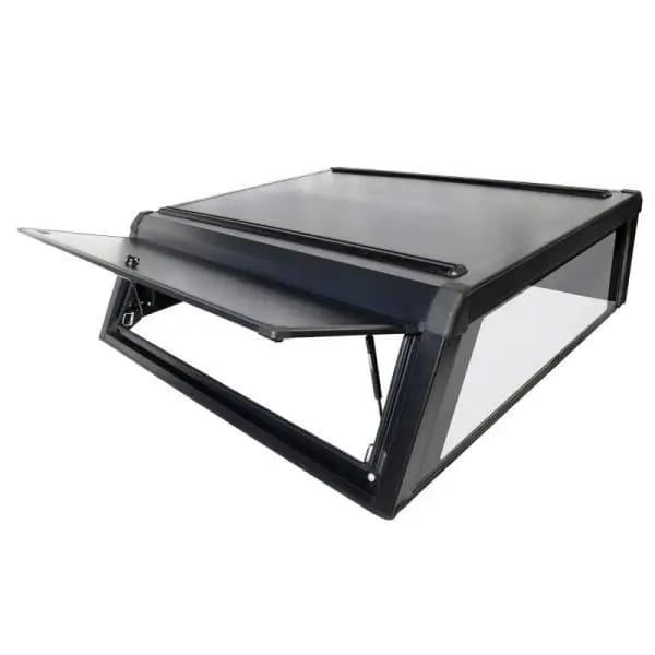 Westin EXP Truck Cap COMPLETE KIT A + BS (21-25 Ford F-150/Lightning/Raptor CC 5.5ft. Bed) - Black thumbnail 16