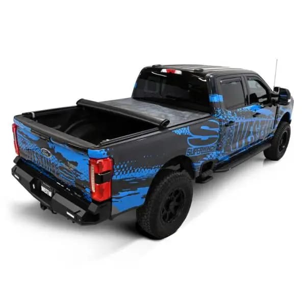 Westin 17-24 Ford F-250/350 Super Duty 6.75ft. Bed Soft Roll Tonneau Cover - Black thumbnail 15