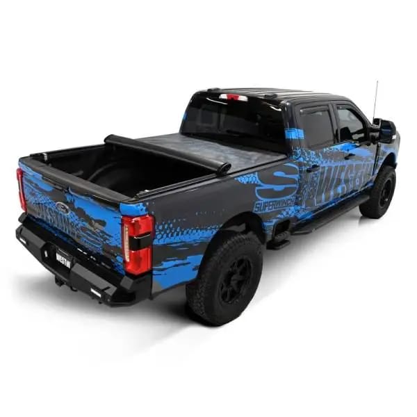 Westin 17-24 Ford F-250/350 Super Duty 6.75ft. Bed Soft Roll Tonneau Cover - Black thumbnail 29
