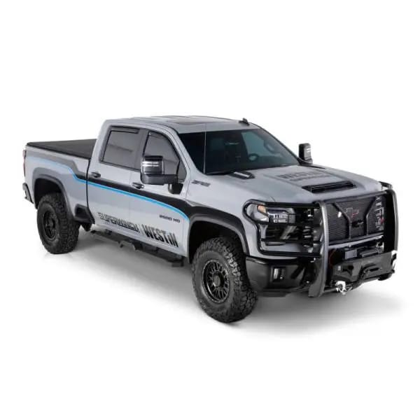 Westin 2024 Chevrolet Silverado 2500HD Soft Roll Tonneau Cover - Black thumbnail 13