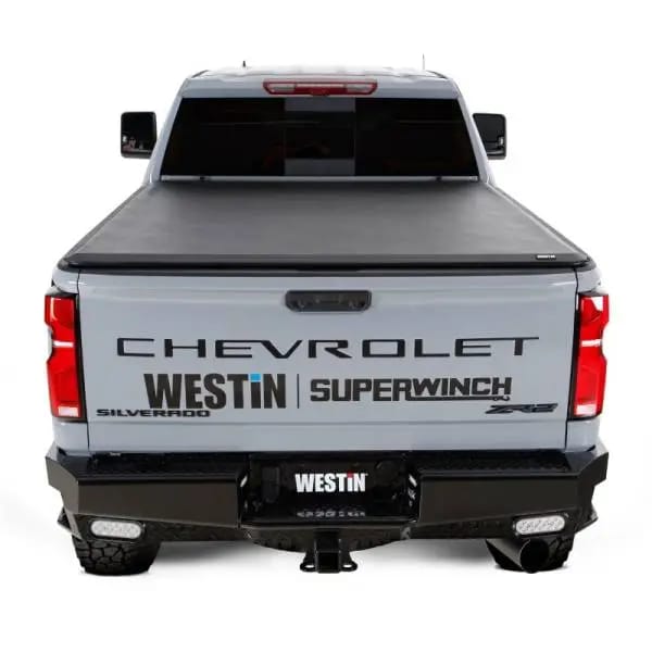 Westin 2024 Chevrolet Silverado 2500HD Soft Roll Tonneau Cover - Black thumbnail 15