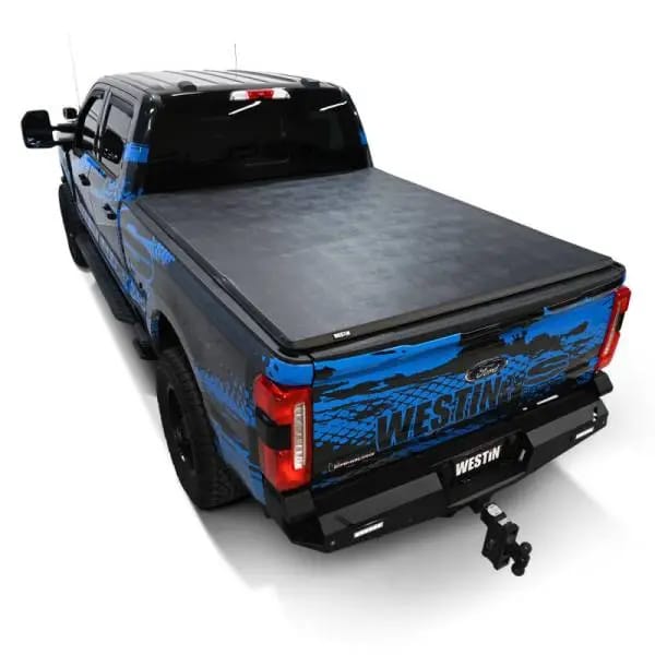Westin 17-24 Ford F-250/350 Super Duty 6.75ft. Bed Soft Tri-Fold Tonneau Cover - Black thumbnail 15