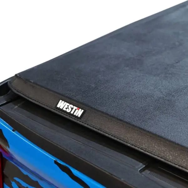 Westin 17-24 Ford F-250/350 Super Duty 6.75ft. Bed Soft Tri-Fold Tonneau Cover - Black thumbnail 19