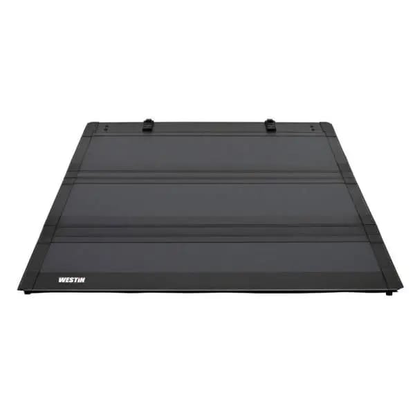 Westin 08-16 Ford Super Duty 6ft.10in. Bed Hard Tri-Fold Tonneau Cover - Black