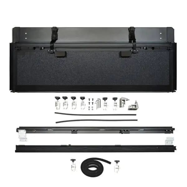 Westin 10-18 RAM 1500 / 10-25 2500/3500 Classic 6ft.4in. Bed Hard Tri-Fold Tonneau Cover - Black thumbnail 10