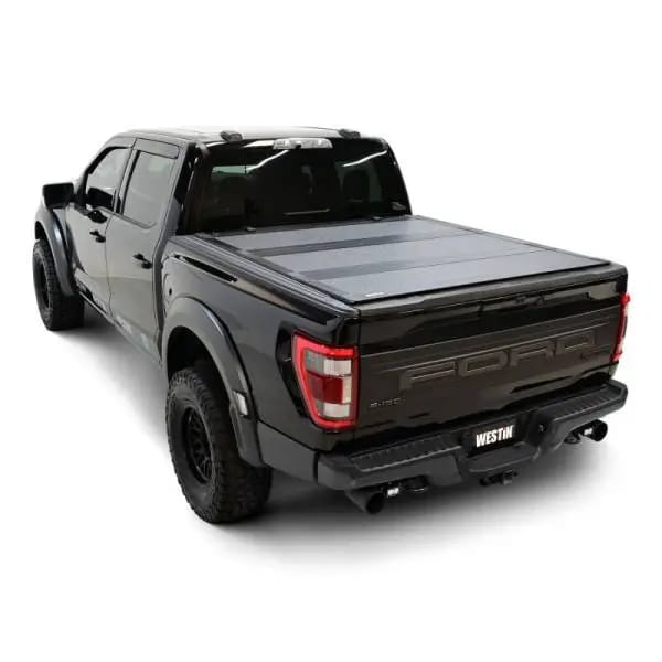 Westin 15-25 Ford F-150 5ft. 7in. Bed Hard Tri-Fold Tonneau Cover - Black thumbnail 12