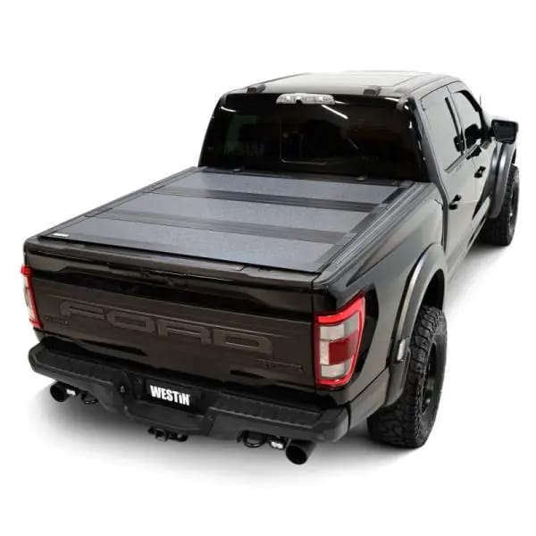 Westin 15-25 Ford F-150 5ft. 7in. Bed Hard Tri-Fold Tonneau Cover - Black thumbnail 15