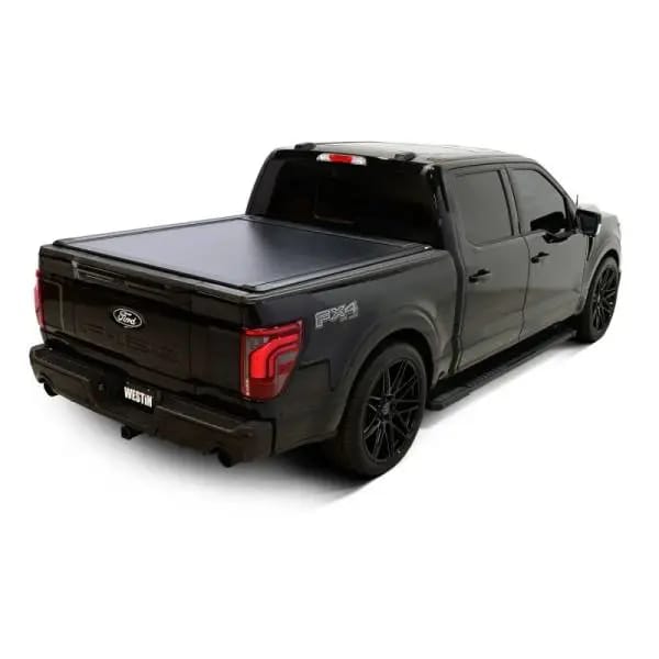 Westin 15-25 Ford F-150 (Incl. 22-25 Lightning) 5.5ft Bed Electric Retractable Tonneau Cover - Black thumbnail 5