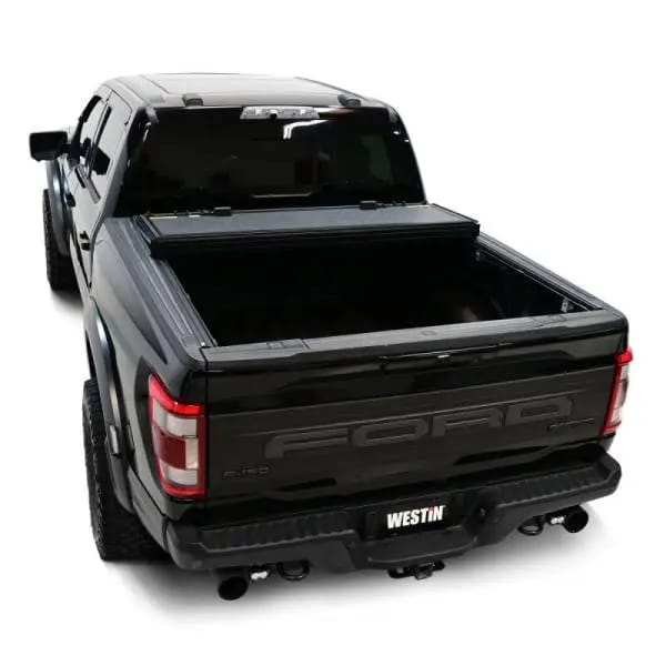 Westin 15-25 Ford F-150 5ft. 7in. Bed Hard Tri-Fold Tonneau Cover - Black thumbnail 17