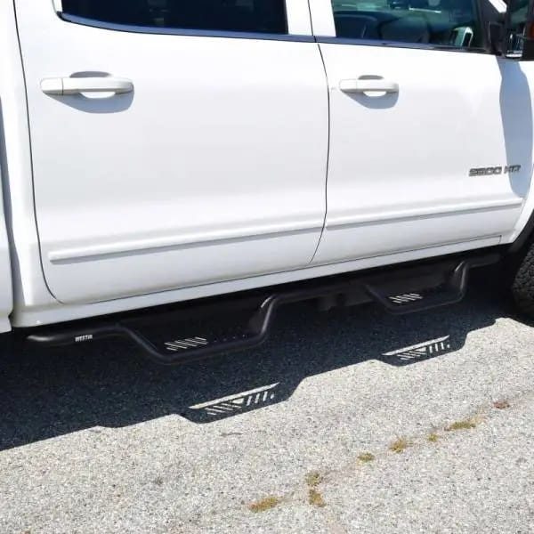 Westin 04-13 Chevrolet Silverado Outlaw Drop Nerf Step Bar - Textured Black thumbnail 5