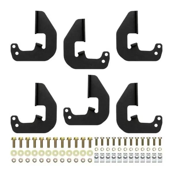 Westin 14-18 Chevrolet Silverado/GMC Sierra Crew Cab Outlaw Nerf Step Bars (Excl. Diesel) -Text. Blk thumbnail 11