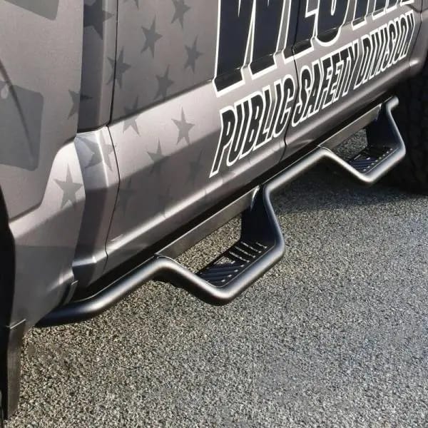 Westin 15-22 Ford F-150 SuperCrew / 17-22 F-250/350 Crew Cab Outlaw Nerf Step Bars - Textured Black thumbnail 8