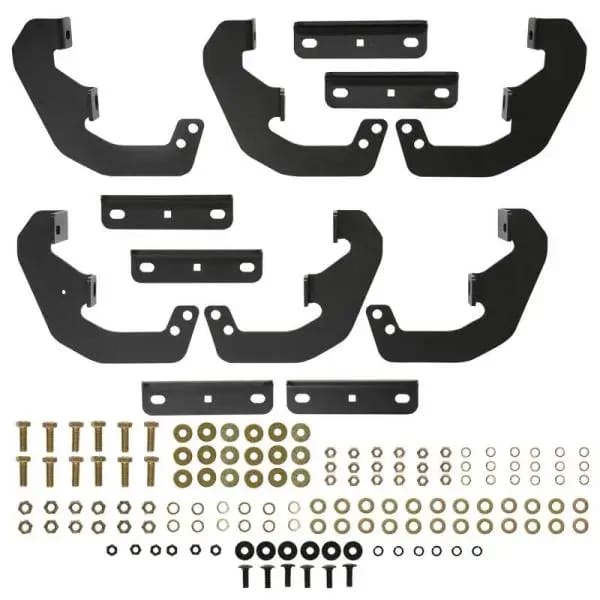 Westin 15-22 Ford F-150 SuperCrew / 17-22 F-250/350 Crew Cab Outlaw Nerf Step Bars - Textured Black thumbnail 12
