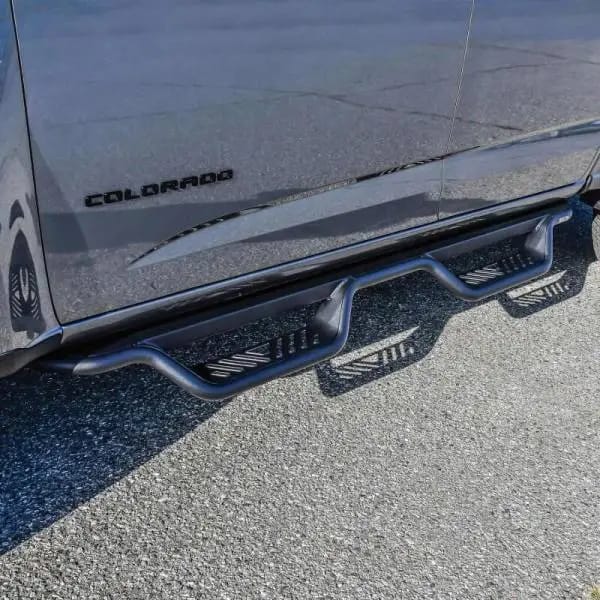Westin 15-22 Chevrolet Colorado / GMC Canyon Crew Cab Outlaw Nerf Step Bars - Textured Black thumbnail 4