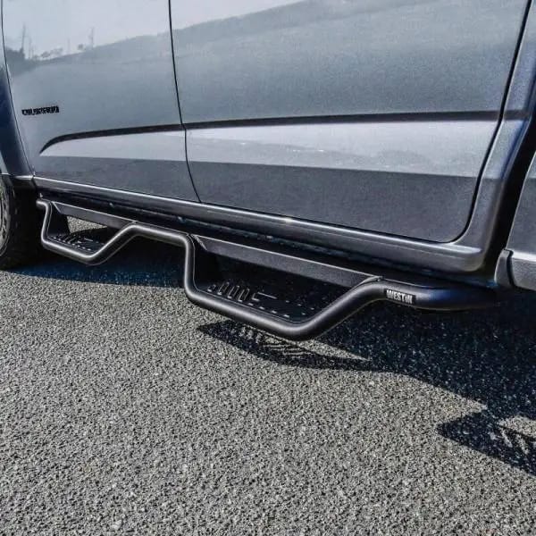 Westin 15-22 Chevrolet Colorado / GMC Canyon Crew Cab Outlaw Nerf Step Bars - Textured Black thumbnail 5