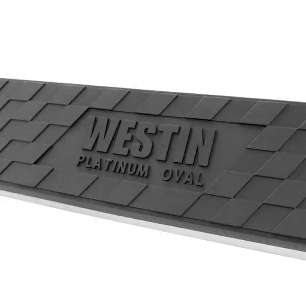 Westin 1999-2013 Chevy Silverado 1500 Ext Cab Platinum 4 Oval Nerf Step Bars - SS thumbnail 9