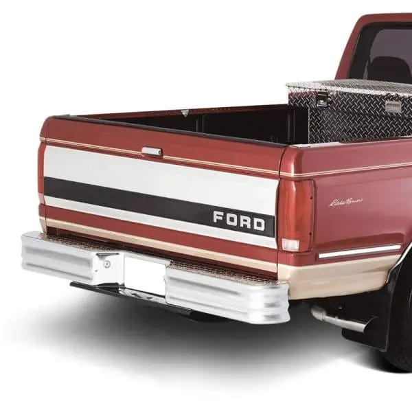 Westin/Fey 67-96 F-Series Style Side / 97-98 F-250/350 HD Diamondstep Universal Bumper - Chrome thumbnail 3