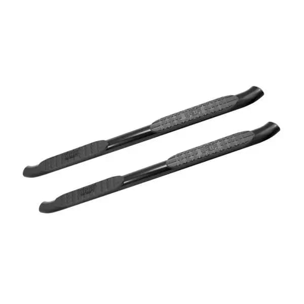 Westin 2007-2013 Chevy Silverado 1500 Reg Cab PRO TRAXX 4 Oval Nerf Step Bars - Black thumbnail 2