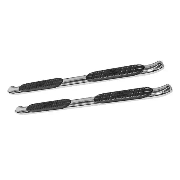 Westin 2014-2018 Chevy Silverado 1500 Reg Cab PRO TRAXX 4 Oval Nerf Step Bars - SS thumbnail 2