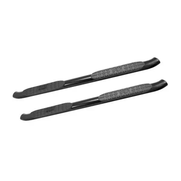Westin 2014-2018 Chevy Silverado 1500 Reg Cab PRO TRAXX 4 Oval Nerf Step Bars - Black thumbnail 2