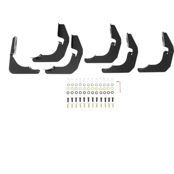 Westin 2014-2018 Chevrolet/GMC Silverado Sierra 1500 Dbl Cab PRO TRAXX 4 Oval Nerf Step Bars - Black thumbnail 3