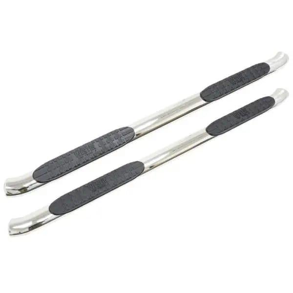 Westin 2014-2018 Chevy Silverado 1500 Crew Cab PRO TRAXX 4 Oval Nerf Step Bars - SS thumbnail 2