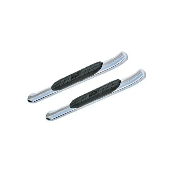 Westin 2015-2018 Chevy Silv 25/3500 Reg Cab Dsl (Rocker Mount) PRO TRAXX 4 Oval Nerf Step Bars - SS thumbnail 2