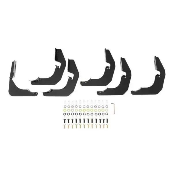 Westin 2015-2018 Ford F-150 SuperCrew PRO TRAXX 4 Oval Nerf Step Bars - Black thumbnail 7