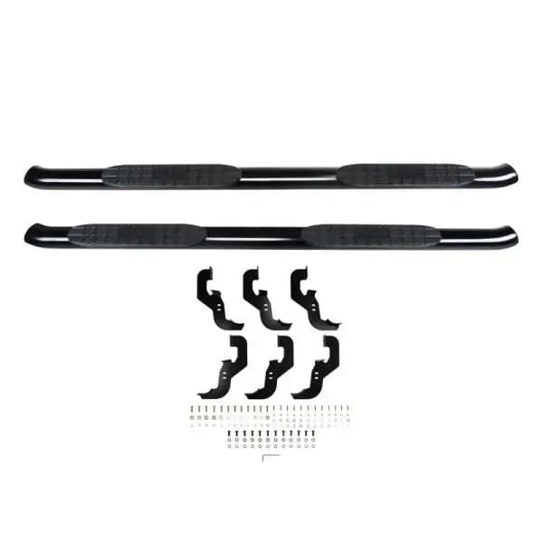 Westin 2019-2026 Chevy Silverado/Sierra 1500 Crew Cab Non LD PRO TRAXX 4 Oval Nerf Step Bars - Black thumbnail 10
