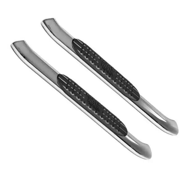 Westin 19-20 Chevy Silverado 1500 Regular Cab PRO TRAXX 4 Oval Nerf Step Bars - Stainless Steel thumbnail 3
