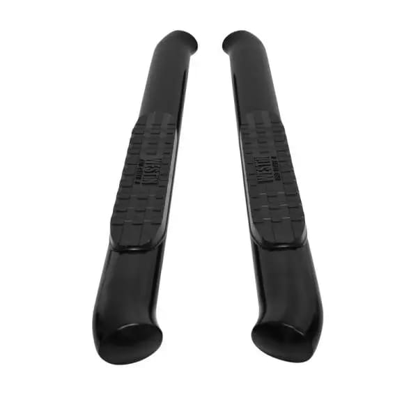 Westin 19-20 Chevrolet Silverado / GMC Sierra 1500 Reg Cab PRO TRAXX 4 Oval Nerf Step Bars - Black thumbnail 4