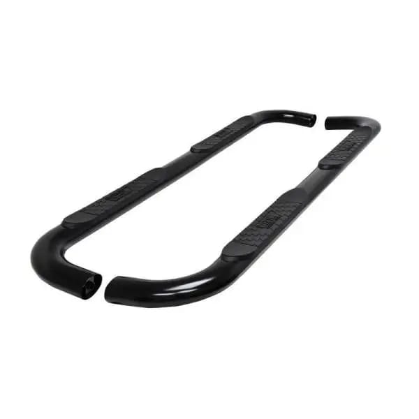 Westin 19-22 Chev/GMC Silverado/Sierra 1500 DC (No 2019 Ltd) Platinum 4 Oval Nerf Step Bars - Blk thumbnail 2