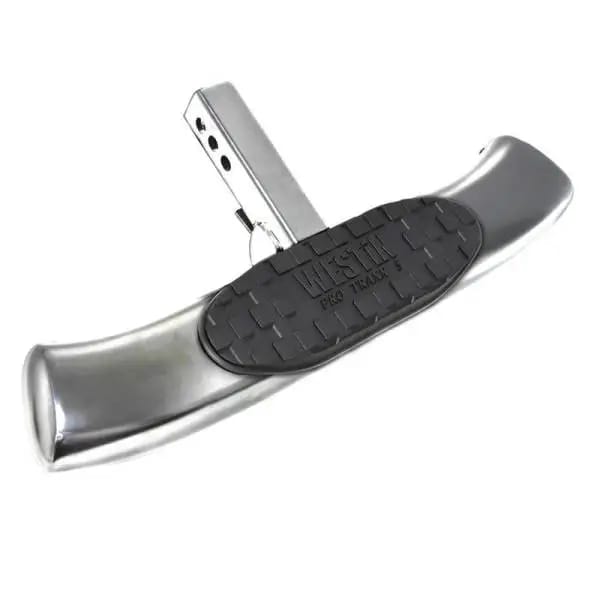 Westin PRO TRAXX 5 Hitch Step 27in Step 2in Receiver - Stainless Steel thumbnail 3