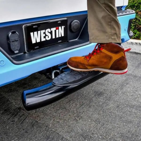 Westin PRO TRAXX 5 Hitch Step 27in Step 2in Receiver - Black thumbnail 4