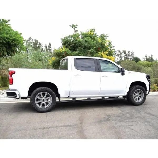 Westin 2019 Chevrolet Silverado/Sierra 1500 CC (5.5ft) PRO TRAXX 5 WTW Oval Nerf Step Bars - Black thumbnail 4