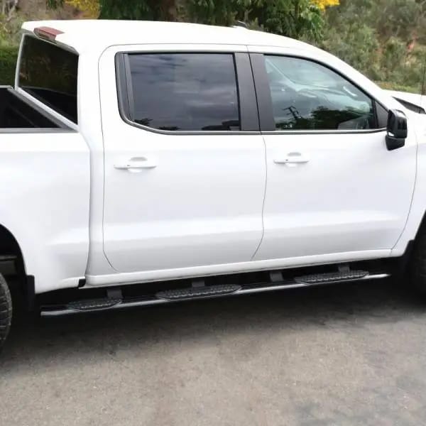 Westin 2019 Chevrolet Silverado/Sierra 1500 CC (5.5ft) PRO TRAXX 5 WTW Oval Nerf Step Bars - Black thumbnail 6