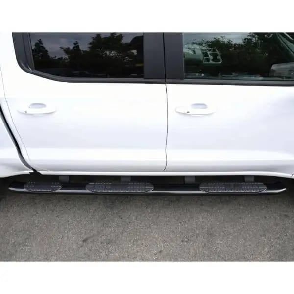 Westin 2019 Chevrolet Silverado/Sierra 1500 CC (5.5ft) PRO TRAXX 5 WTW Oval Nerf Step Bars - Black thumbnail 7