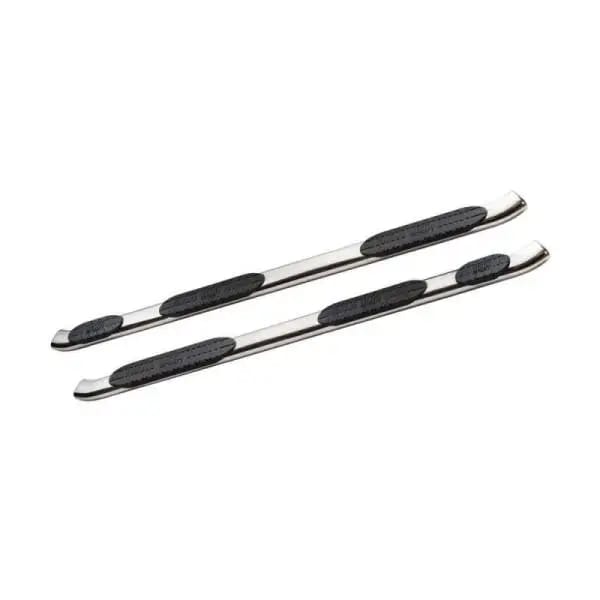 Westin 07-13 Chevy Silv 1500 Extended Cab (6.5 ft Bed) PRO TRAXX 5 WTW Oval Nerf Step Bars - SS thumbnail 2