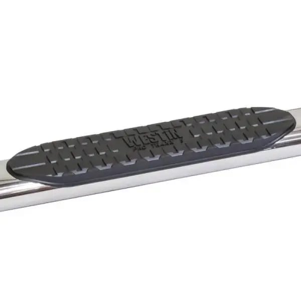 Westin 07-13 Chevy Silv 1500 Extended Cab (6.5 ft Bed) PRO TRAXX 5 WTW Oval Nerf Step Bars - SS thumbnail 3