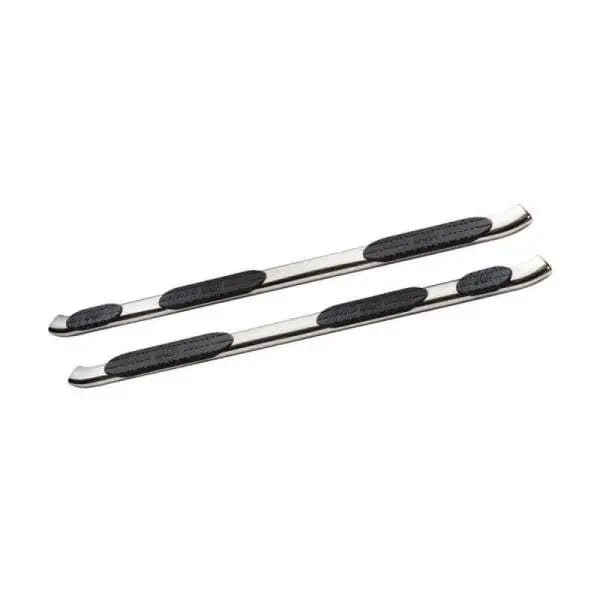 Westin 07-13 Chevy Silv 1500 Extended Cab (8 ft Bed) PRO TRAXX 5 WTW Oval Nerf Step Bars - SS thumbnail 2