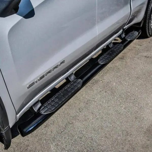 Westin 2019 Chevrolet Silverado Double Cab w/ 6.5in Bed PRO TRAXX 5 W2W Oval Nerf Step Bars - Black thumbnail 4