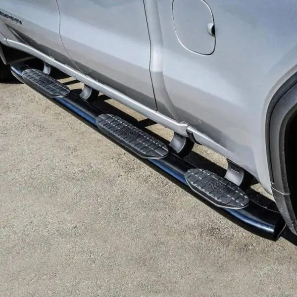 Westin 2019 Chevrolet Silverado Double Cab w/ 6.5in Bed PRO TRAXX 5 W2W Oval Nerf Step Bars - Black thumbnail 5