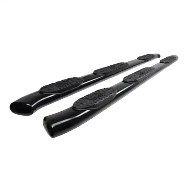 Westin 2019 Chevrolet Silverado Double Cab w/ 6.5in Bed PRO TRAXX 5 W2W Oval Nerf Step Bars - Black thumbnail 6