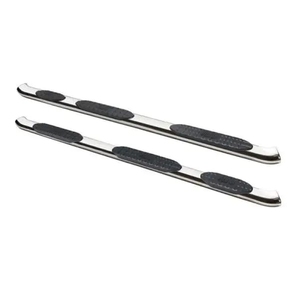 Westin 2019 Chevrolet Silverado Crew Cab PRO TRAXX 5 W2W Oval Nerf Step Bars - Stainless Steel thumbnail 3