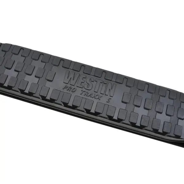 Westin 2020 Chevy Silverado 2500/3500 Crew Cab (8ft Bed) PRO TRAXX 5 Oval W2W Nerf Step Bars - Black thumbnail 6