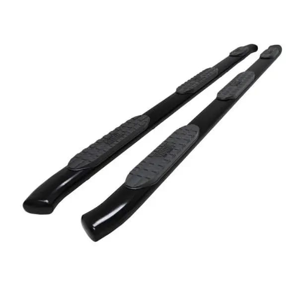 Westin 2020 Chevy Silverado 2500/3500 Crew Cab (6.5ft Bed) PRO TRAXX Oval W2W Nerf Step Bars - Black thumbnail 2