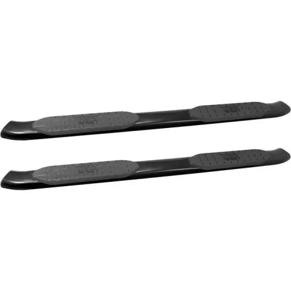 Westin 2014-2018 Chevrolet/GMC Silverado Sierra 1500 Dbl Cab PRO TRAXX 5 Oval Nerf Step Bars - Black thumbnail 2