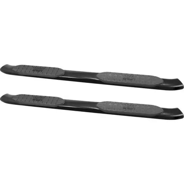 Westin 2014-2018 Chevrolet/GMC Silverado Sierra 1500 Dbl Cab PRO TRAXX 5 Oval Nerf Step Bars - Black thumbnail 4