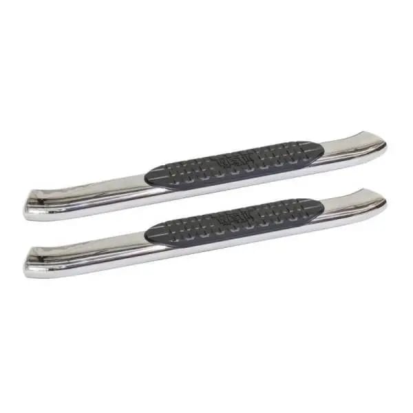 Westin 2015-2018 Chevy Silv 25/3500 Reg Cab Dsl (Rocker Mount) PRO TRAXX 5 Oval Nerf Step Bars - SS thumbnail 2